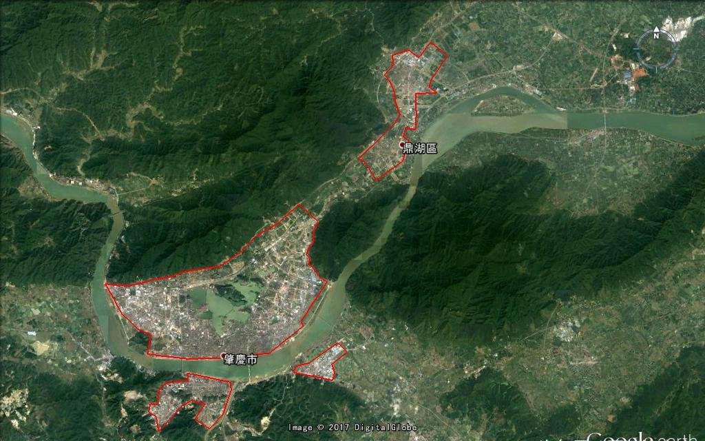 肇庆市占地面积是多少