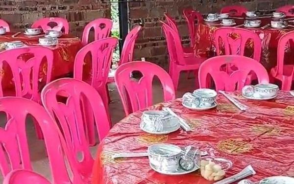 男子结婚村里无人来捧场