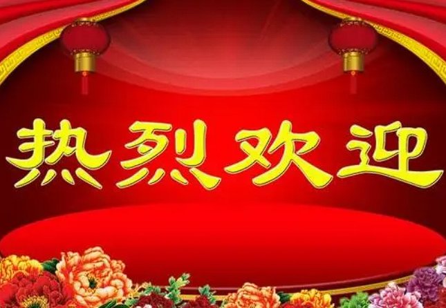 热烈欢迎领导莅临参观标语
