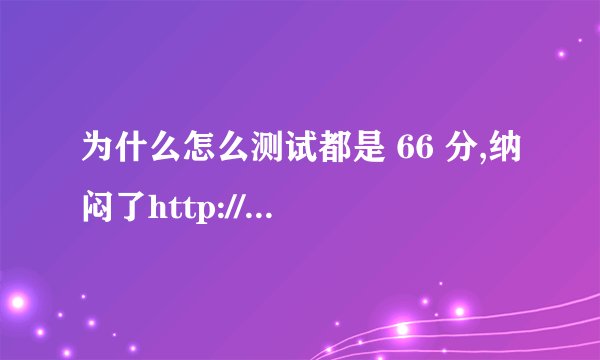 为什么怎么测试都是 66 分,纳闷了http://www.wikioi.com/problem/1203/ ·