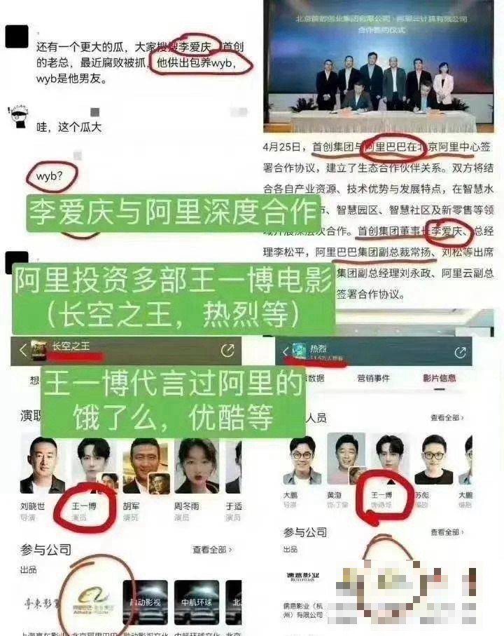 李爱庆投资的电影电视剧