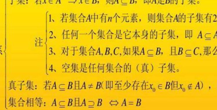 数学中常用的集合符号都有哪些？