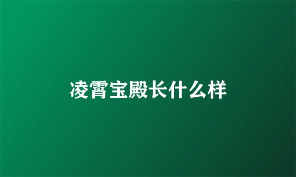 凌霄宝殿长什么样