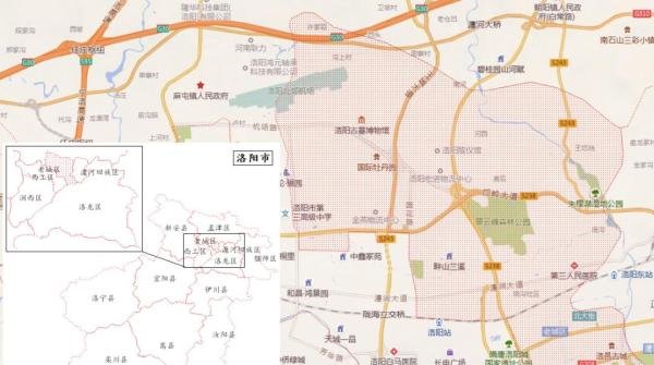 新城区、老城区、古城区