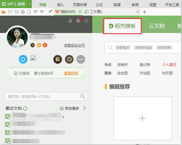 wps稻壳模板有什么用?