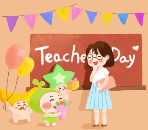 祝老师教师节快乐英文怎么说