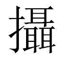 摄是什么意思，摄的繁体字，摄有几笔，摄字几画