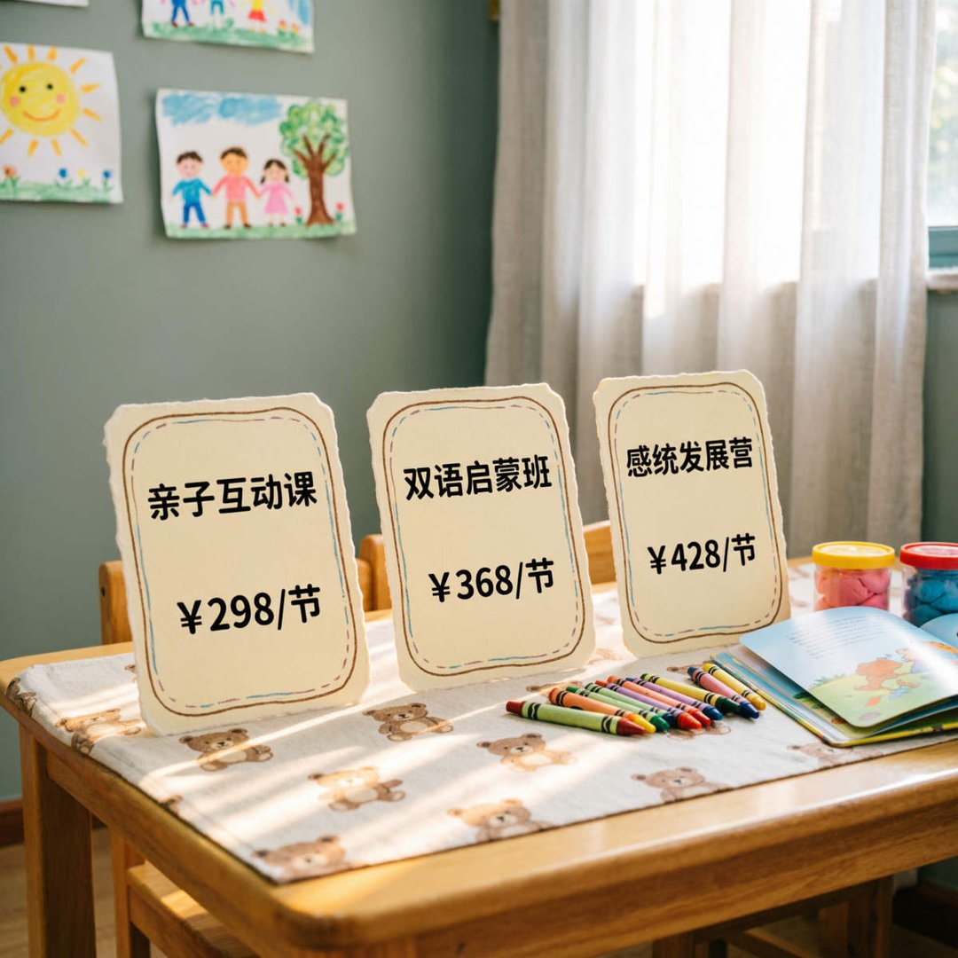 上海早教中心一节课多少钱