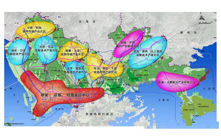 深圳有哪些工业区