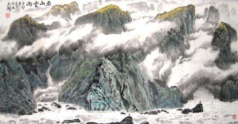 《水经注》中巫山神女一节的翻译，“巫山，帝女居焉，宋玉所谓天帝之季女……谓之巫峡，盖因山为名也。”