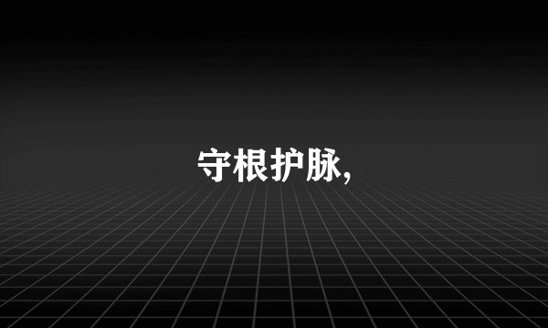 守根护脉,
