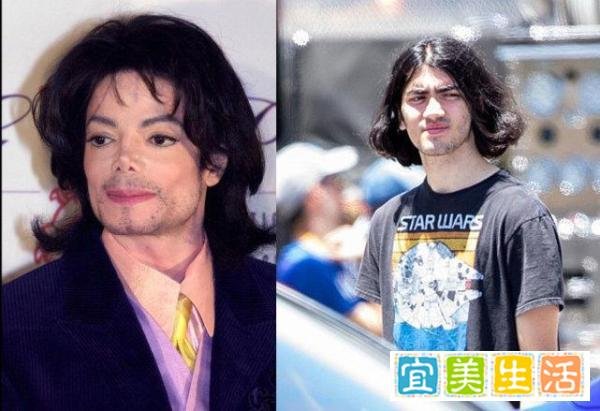 迈克尔·杰克逊20岁小儿子罕见现身，神态越发像父亲
