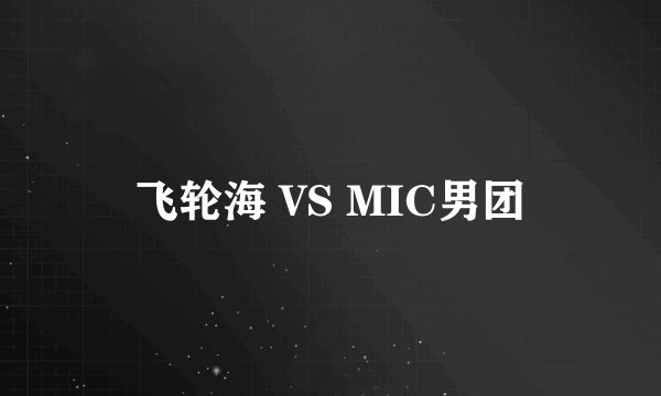飞轮海 VS MIC男团