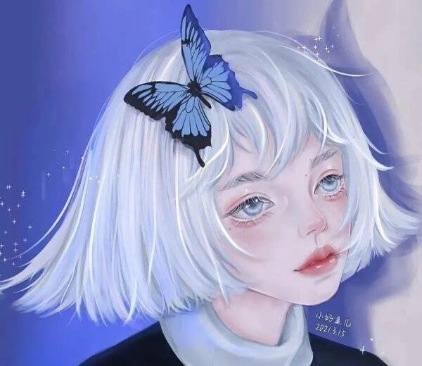 暗黑高冷系女生头像