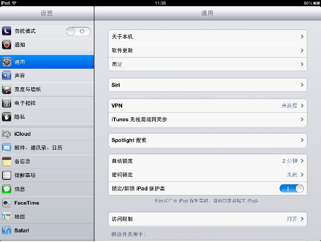 IPAD2休眠皮套什么意思