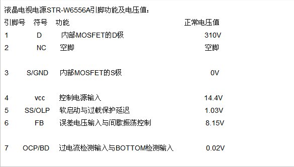 液晶电视电源电路图