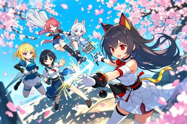 八秘石格斗猫娘亲别人的各种反应