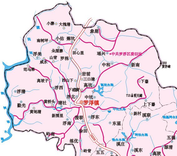 兴宁罗浮视窗网的功能板块