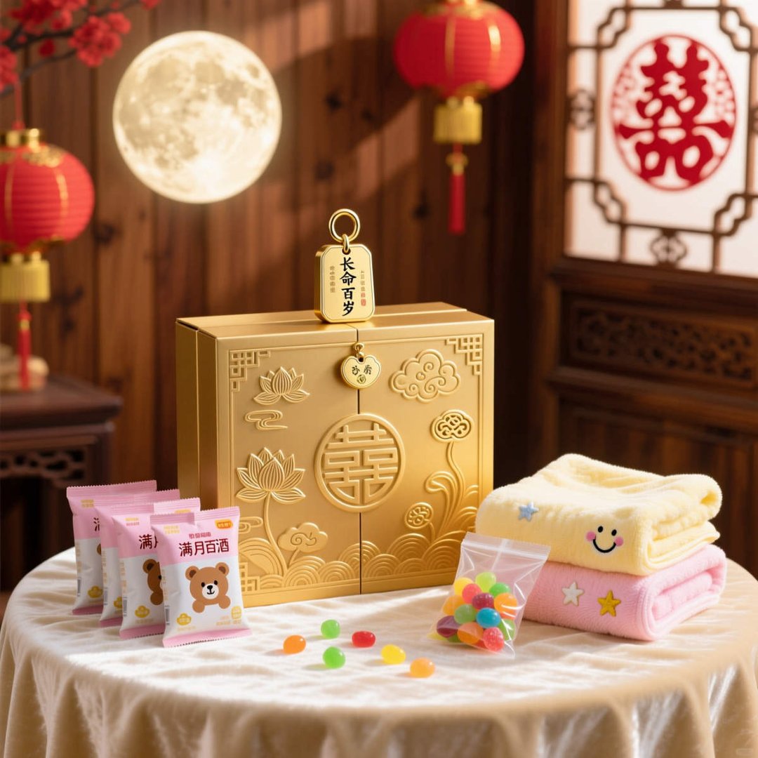 办满月酒要送什么礼呢？