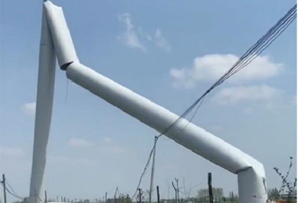 扬州百米高风力发电机倒塌,是因为什么原因造成的?