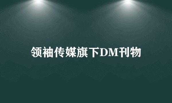 领袖传媒旗下DM刊物