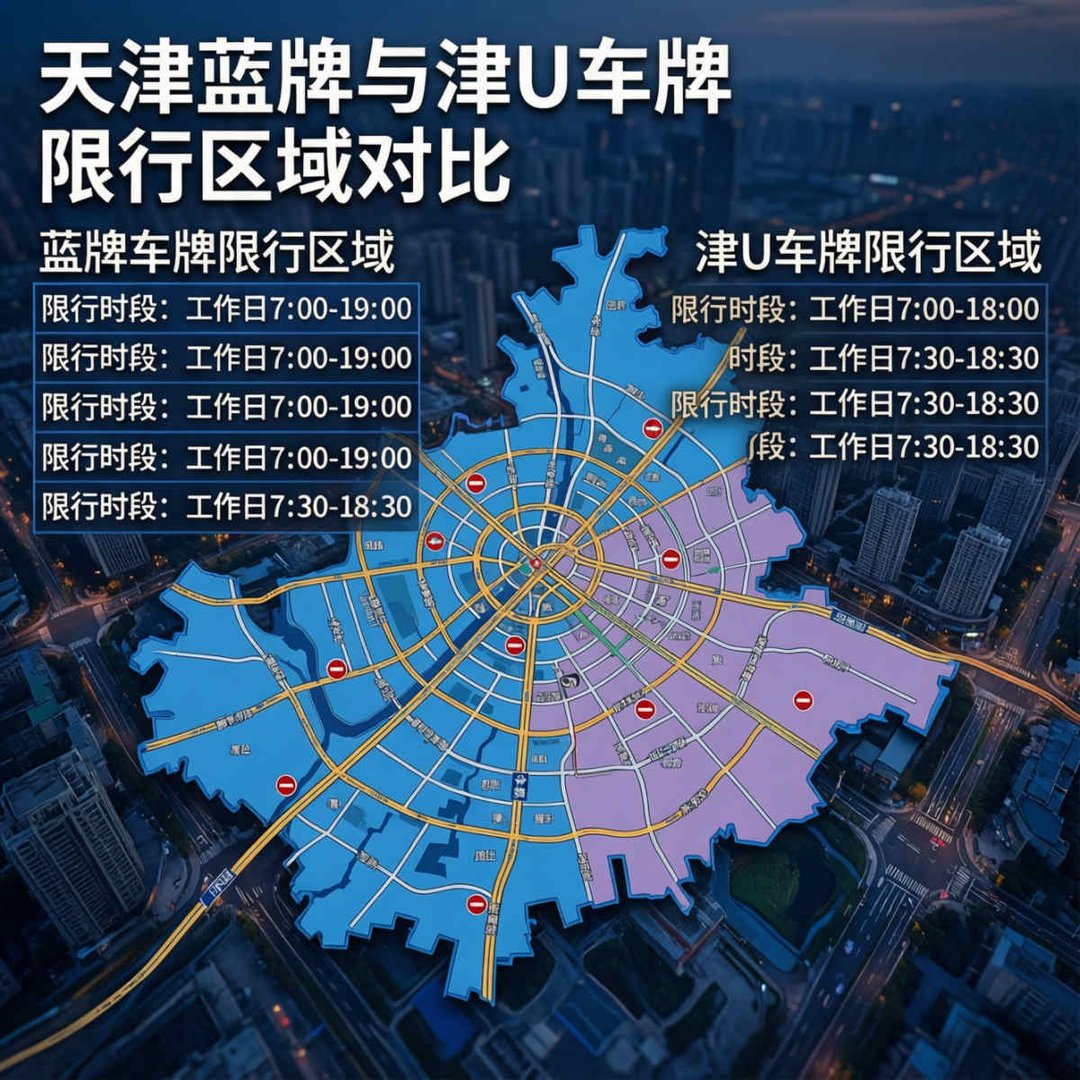 天津区域牌有什么分辨
