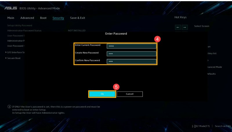 华硕台式电脑打开出现enter password密码怎么解除?