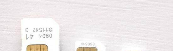 iPhone5C手机（Nano-SIM卡）SIM卡剪卡