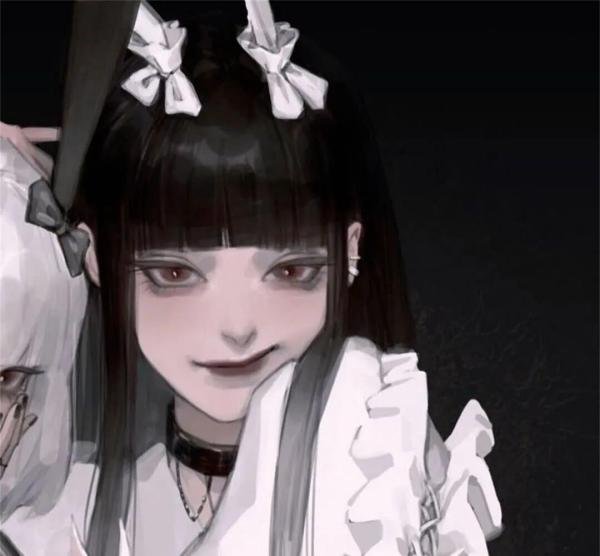 暗黑高冷系女生头像