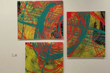 刘宪华画作在伦敦画廊展出,他的画画水平如何?