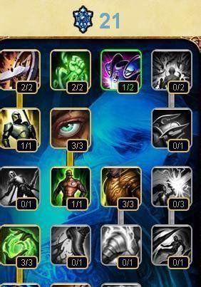 S4暗裔剑魔亚克托斯天赋加点图