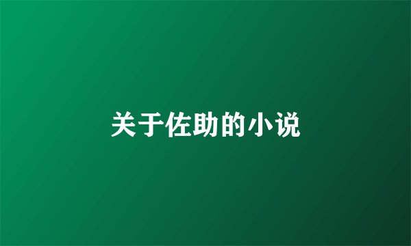 关于佐助的小说