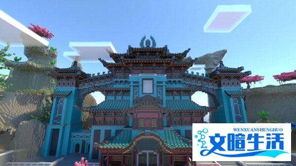 《我的世界》中国版 RTX 正式版于2021年开发者大会正式亮相，新增3张全新国风 RTX 地图