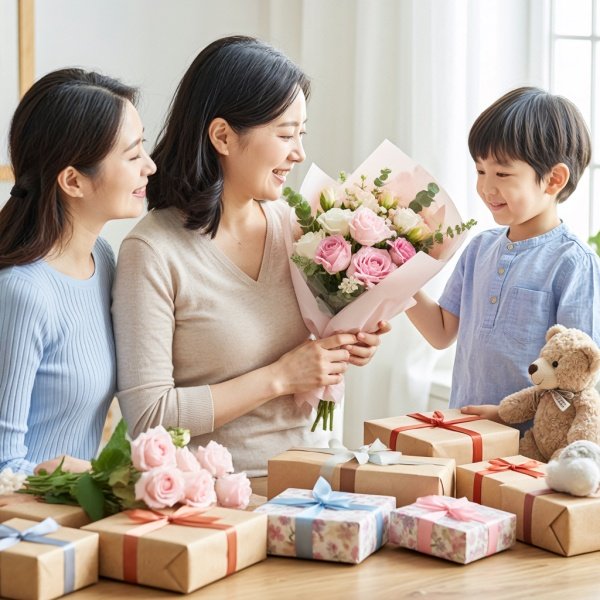 母亲节收到孩子们的礼物怎么发朋友圈的精美句子